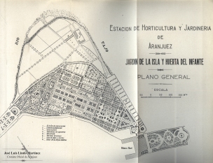 1. Plano de la Estación de Horticultura y Jardinería